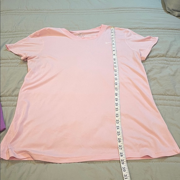 Nike Dri-fit t-shirts, Nike logo shows wear and tear (see pictures). Both for $9 - Picture 4 of 9